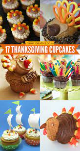 Enjoy these ideas for thanksgiving cupcakes. 17 Thanksgiving Cupcakes Thanksgiving Cupcakes Thanksgiving Treats Turkey Cupcakes