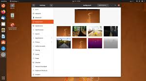 desktop background in ubuntu