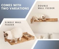 Cat Feeder Shelves Cat Feeding Shelf