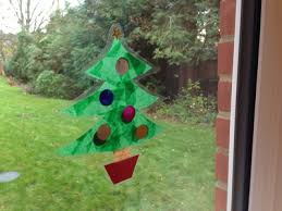 Whether you need real or fake, you'll find what your looking for at homebase. Christmas Tree Window Decoration My Kid Craft