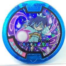 Yo-Kai Watch Medals Blizzaria Blue Holo Medal Japanese Yokai Fubuki Hime |  eBay