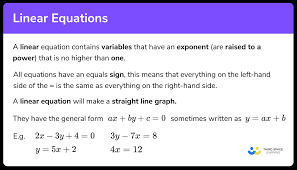 linear equations gcse maths steps