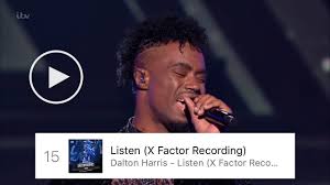 Dalton Harris Is The Only X Factor Uk Artiste On The Uk