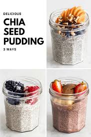 failproof chia seed pudding green