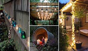 Ideas Adding Diy Backyard Lighting