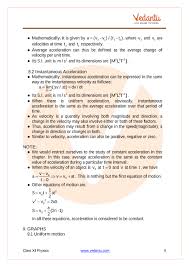 Class 11 Notes Cbse Physics Chapter 3
