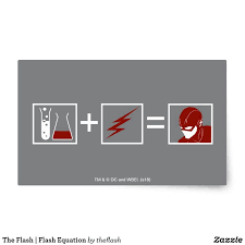 Flash Equation Rectangular Sticker