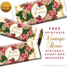 All you have to do is download, print, trim and wrap around the hershey bar. Party Planning Free Printable Birthday Candy Wrappers