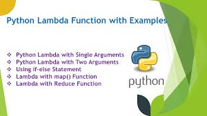 python lambda function with exles