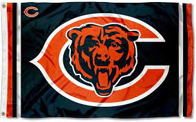 The chicago bears are a professional american football team based in chicago. Amazon Com Wincraft Chicago Bears Logos Flag And Banner Sports Outdoors
