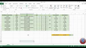 weight calculation excel sheet for
