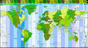 World Timezone Map Hoozin Me