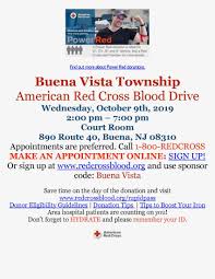 Buena Vista Township American Red Cross Blood Drive