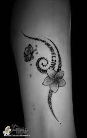tatouage polynésien feminin sur la cheville - tatouage Polynésien -  tatoouages FENUA TATTOO