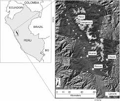 Cordillera Blanca Study Area Spatial Domain 1 Is The Area