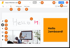 Simply click on the set background option in the app, select the image option, and choose your image file. Google Jamboard Field Guide To Canvas