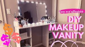 diy makeup vanity under 100