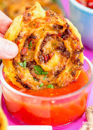 taco pinwheels love from the oven