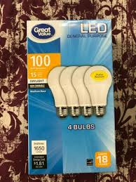 Tcp Rla1550nd Led A21 100 Watt Equivalent 15w Daylight 5000k Non Dimmable Bulb For Sale Online Ebay