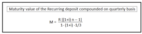 Calculate Your Returns For Recurring Deposits Scripbox