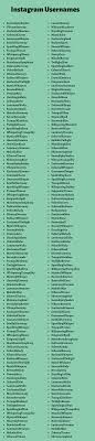 600 best insram usernames ideas