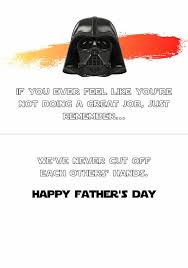 Star wars father's day cards {3 styles to choose from} save money on your father's day cards by giving the best dad in the galaxy one of these awesome {and free} printable 5×7 star wars father's day cards! 19 Printable Father S Day Cards Dad Will Actually Want
