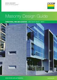 Masonry Design Guide B