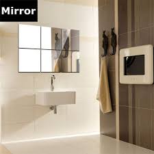 Removeable Bathroom Tiles Wall Mirror