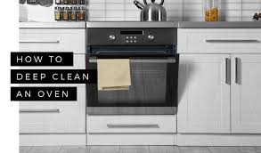 How To Clean An Oven Using Natural