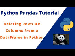 python pandas tutorial