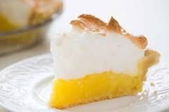 What is lemon meringue filling made of?