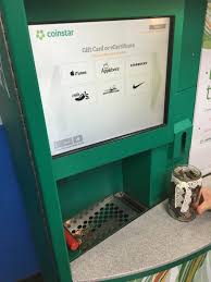 Find a kiosk location in a grocery store near you. Lessons Learned At The Coinstar Machine