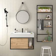 wall hung vanity vinci 800 with basin