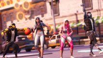 Here's every location to find jonesy which is required for several different downtown drop rewards. Fortnite Where To Find Jonesy Near The Basketball Court Near The Rooftops And In The Back Of A Truck Pcgamesn