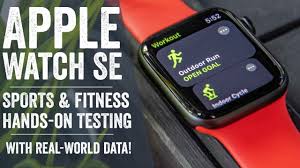 apple watch series se a fitness first