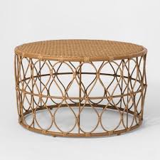 Patio Accent Table Wicker Coffee Table