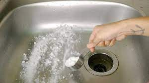 how to clean your sink with baking soda