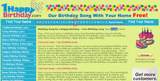 Free Download Personalized Happy Birthday Song With Name