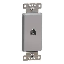 Square D X Series Gray 1 Gang Ethernet