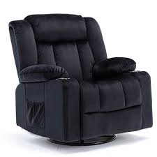 lucklife black recliner chair mage