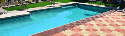 slip resistant pool deck tile