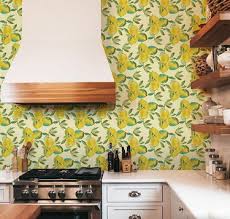 21 Kitchen Wallpaper Backsplash Ideas