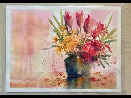 Beautiful Watercolour Flowers