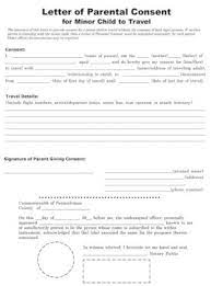 10 travel consent form templates pdf