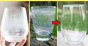 Hard Water Stains From Drinking Glass