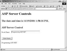 asp web server controls programming