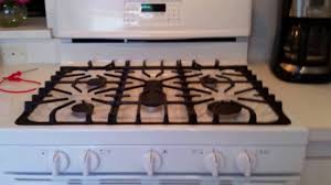 Cleaning your oven helps keep it in peak operating condition. Warning Frigidaire Gallery 5 Burner Gas Range Self Cleaning Convection Oven Youtube