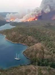 Son dakika haberi: Marmaris'te orman yangını! Ekipler seferber oldu
