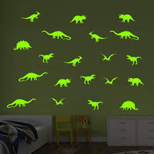 20 pcs dinosaurs wall decals