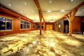 metallic flooring solutions in